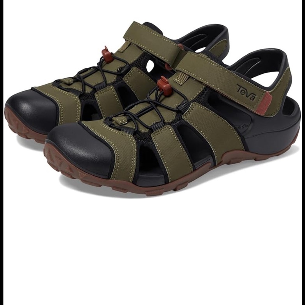 Teva Flintwood Water Shoe dark green black 12